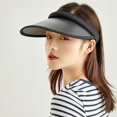 thumbnail image 3 of Femmes Pare-Soleil Chapeau Large Bord Protection UV Plage Cap, 3 of 5