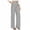 Gray, variant on UAMVSH Womens Dress Pants High Waisted Business Casual Slacks Stretchy Pull On Wide Leg Pants with Pockets Office Clothes
