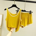 thumbnail image 2 of cfhntfmh Womens Pajamas Set Soft Comfy Sleeveless Sleepwear Tank Top and Shorts Pj Set Summer 2 Piece Loungewear M-XXl, 2 of 3