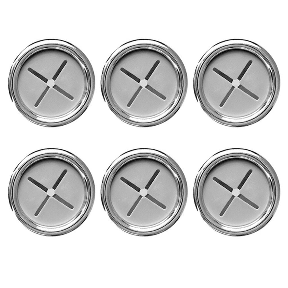6 Pcs Premium Adhesive Towel Hooks Round Tea Towel Holder Kitchen Towel