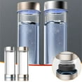 thumbnail image 1 of Fiudx Vaso de Agua de Hidrógeno, Sistema de Electrólisis Inteligente, Diseño Portátil, Iones Negativos Que Preservan La Salud, Uso En Casa, Oficina y Exteriores, Capacidad de 400 Ml, Incluye Pastilla, 1 of 1