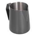 thumbnail image 1 of Frother Cup, Anti Spill Black Multipurpose Pointed Mouth Frothing Pitcher  for Home for Kitchen 350ML, 1 of 8