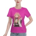 thumbnail image 1 of T-Shirt Basique à Manches Courtes pour Femmes Demon Slayer Blade Temple Ganlu Mili, 1 of 6