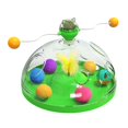 thumbnail image 2 of Juguete de hierba gatera Xeyise resistente a las mordeduras, divertido, reutilizable, duradero, interesante, para despertar el buen humor, molino de viento de plástico, bola de hierba gatera, juguete, 2 of 8