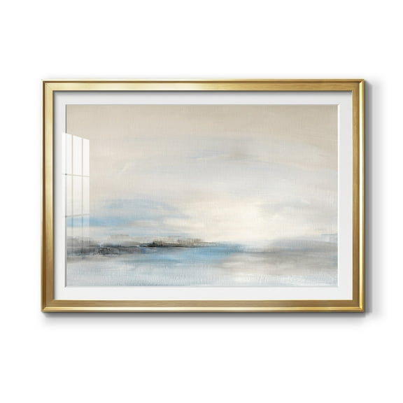 Soft Distance Premium Framed Print - Ready to Hang