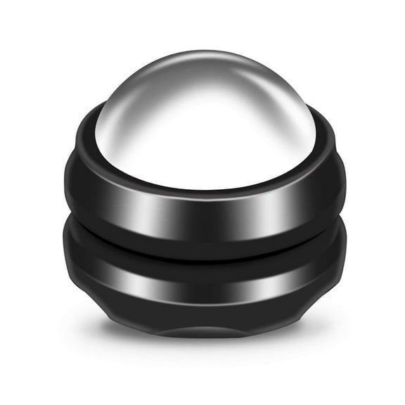 Cold Massage Roller Ball - Gifts for Men Women Teens Boys,Stays Cold for 6 Hours, Home Office Travel Essentials,Sports Fitness Relaxations Gift,Rapidly Relieve Muscle Pain and Tension (Black)