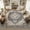 Black&Beige, variant on UERMEI 8'x10' Area Rugs for Living Room, Vintage Traditional Washable Rug for Bedroom Dining Room Home Office, Non-slip Floral Large Area Rug Decor Carpet, Brown Beige Rug