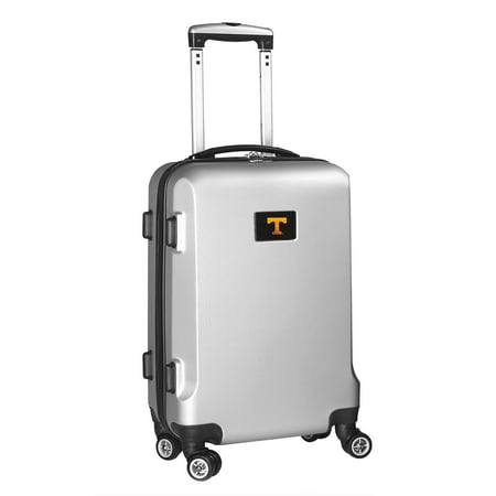 Tennessee Volunteers 21" Hard Case 2-Tone Spinner Carry-On Luggage - Silver