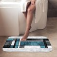 thumbnail image 2 of 1pc Geometric Abstract Art Absorbent Non-Slip Bathroom Thickened Flannel Rug Decor,Soft,Quick Drying,Suitable For Indoor/outdoor Use,Bathrooms,Bedrooms,Kitchens,Terrace,Laundry Rooms,16"x24", 2 of 9