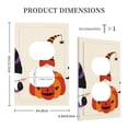 thumbnail image 3 of Fotbe Halloween Gnomes1 Print Duplex Receptacle Wall Plate, 1-Gang 5.0" x3.0" Wall Outlet Covers, Dual Outlet Faceplates Covers, Color-matched Screws Included-Style S, 3 of 6