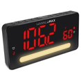 thumbnail image 2 of HANNLOMAX HX-149CR Radio Despertador con Pantalla LED de 2”, Temperatura, Luz Nocturna, Puertos USB Tipo C para Carga 2.4A y Puerto USB Tipo A para Carga 1A., 2 of 5