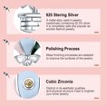 thumbnail image 4 of ROSIANNA 925 Sterling Silver Charm for Bracelets Rose Gold Three Tone Hot Air Balloon Charm Women Bracelet Charm, 4 of 6