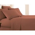 thumbnail image 3 of Neutral Solid Color Brushed Microfiber Deep Pocket Sheet Set, 3 of 3