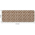 thumbnail image 7 of Brown Christmas Gingerbread Pattern Kitchen Rug Mat,Kitchen Runner Rugs Non Skid Washable,Decorative Kitchen Floor Mats for Kitchen,Sink,Laundry,17"x47.2", 7 of 7