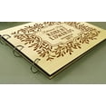 thumbnail image 4 of Personalized Retirement Party Wood Engraved Guest Book, Photo Album Custom Scrapbook, 4 of 6