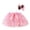 Z03-Pink, variant on Zshosam Infant Tutu Skort GirlsTutu Skirt Princess Ballet Dance Tutu Skort Layered Tutu Size 1T 3T,(Watermelon Red 1-3 Years)