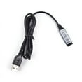 thumbnail image 2 of DC 5V USB LED RGB Controller 3Key 4Pin Remote Controller For LED Strip Light, 2 of 7