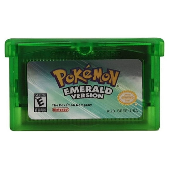 Cartucho GBA Game Boy Pokémon Esmeralda Español Nintendo