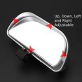 thumbnail image 4 of Blind Spot Mirror for Car, Rectangle Rear View HD Glass Wide Angle Mirror, Auto Blind Spot Mirror for Car Truck SUV RV, 4 of 7