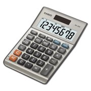 Casio MS-80B Tax and Currency Calculator, 8-Digit LCD, Each