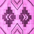 thumbnail image 1 of Ahgly Company Indoor Square Southwestern Purple Country Area Rugs, 5' Square, 1 of 4