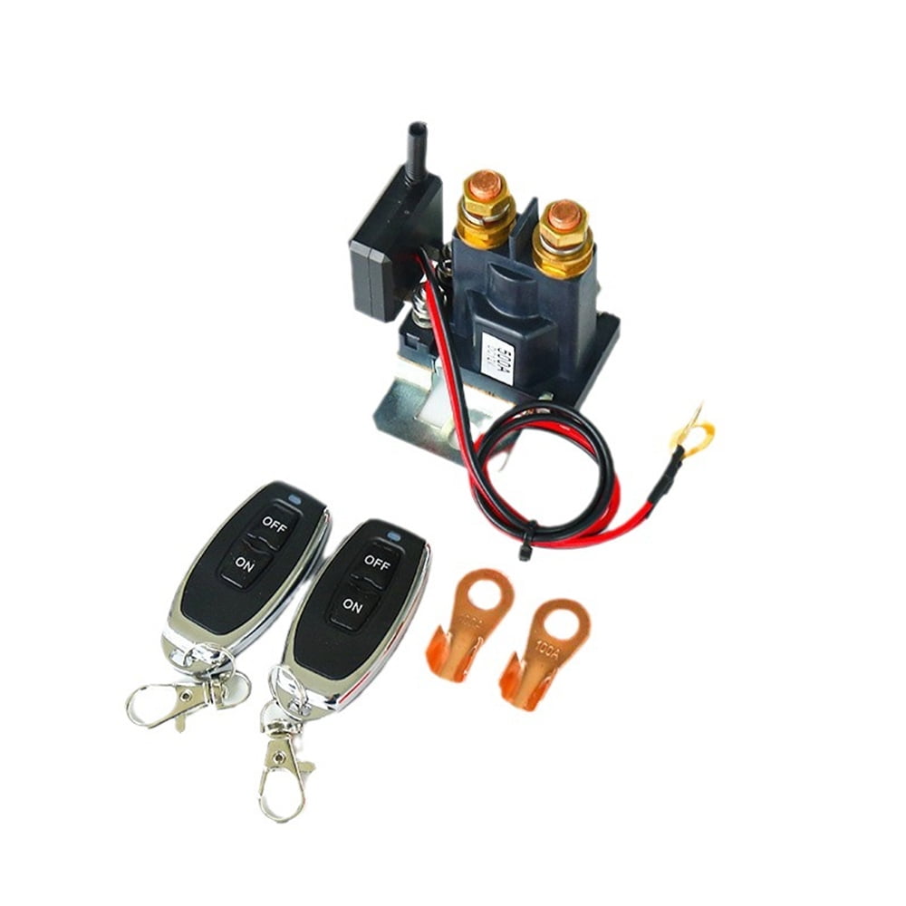Phyun 12V DC 500A Remote Battery Disconnect Switch for Car Truck RV Camper Battery Switch Isolator On Off Wireless Remote Control