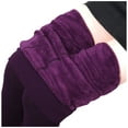 thumbnail image 3 of QHFBli Workout Leggings for Women Winter Velvet Leggings for Women Soft Wool Blend Thermal Trousers with High Waist Comfort Fit and Stretch Fabric Ideal, 3 of 3