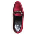 thumbnail image 6 of Men's GENIO Velvet Upper Leather Red Sole Shoes Turkey 120194637 Burgundy, 6 of 8