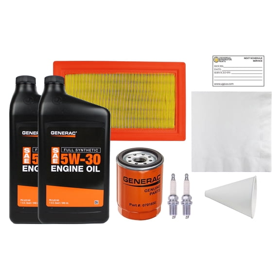 Generac 0J93230SSM Maintenance Kit for Home Standby Generators 20Kw-22Kw SM 999 (Synthetic Oil)