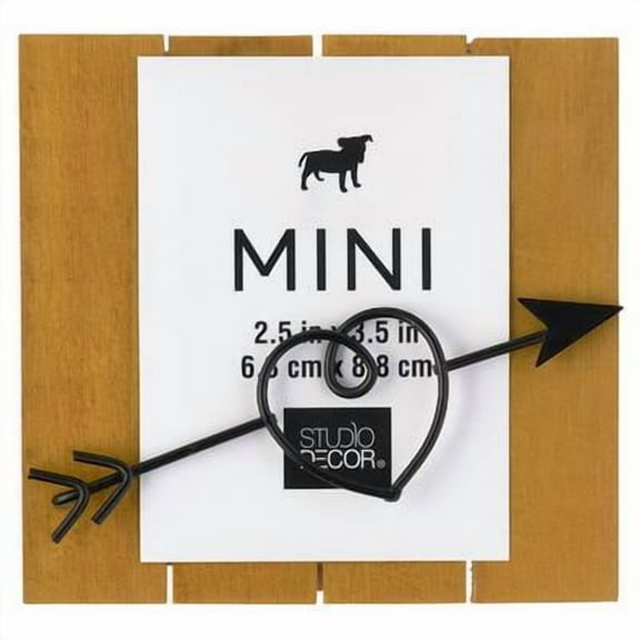 24 Pack: Black Wire Heart 2.5" x 3.5" Mini Frame by Studio Décor®
