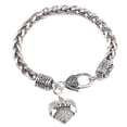 thumbnail image 1 of trenzada de aleación familiar Believe Best Friend Faith Grandma Mom Nurse Sister Mamá Zulema Pulsera en forma de corazón, 1 of 4