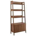 thumbnail image 1 of Pemberly Row 32.5" Particleboard and MDF Wood Bookshelf in Walnut, 1 of 7