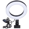 thumbnail image 3 of 16 cm dimmable LED ring light with clip for video, live broadcast and photography, 3 of 5