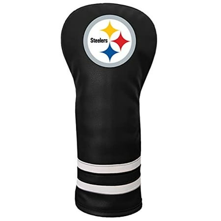 Team Golf NFL Pittsburgh Steelers Vintage Fairway Headcover Color – Printed Team Golf NFL Vintage Fairway Headcover Printed Fits All Fairway Hybrid and Utility Clubs