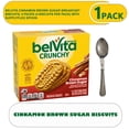 thumbnail image 2 of belVita Cinnamon Brown Sugar Breakfast Biscuits, 5 Packs (4 Biscuits Per Pack) with supplyplex spoon, 2 of 3