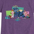 thumbnail image 2 of Zootopia 2 - Nick, Judy, And Friends - Toddler Girls Short Sleeve T-Shirt, 2 of 4