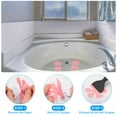 thumbnail image 4 of Uxcell Bathtub Non Slip Stickers Safety Shower Floor Anti Slip Stickers with Adhesive Decals Scraper for Bath Tub Shower White, 4 of 7