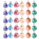 thumbnail image 1 of 60 piezas de colgantes de bolas de vidrio de colores, dijes de vidrio con pequeñas estrellas brillantes, accesorio artesanal para hacer collares, pulseras, aretes, joyas artesanales, 1 of 5