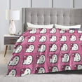 thumbnail image 5 of Hello Kitty Throw Blanket, Cozy Flannel Blankets For Boys Girls, Super Soft Warm Blanket For Couch Sofa Bed, 5 of 9