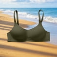 thumbnail image 4 of Qingpeng Womens Full Support Solid Bras Full Coverage Push Up Wireless Bras Comfy Seamless No Underwire Daily Bralette, 4 of 5
