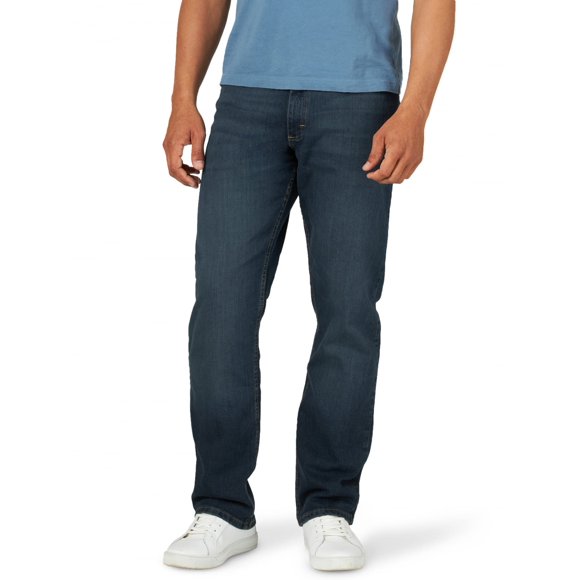Wrangler Authentics Men's Big & Tall Classic Relaxed Fit Jean,military blue flex,40x36