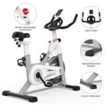 thumbnail image 6 of Pooboo Indoor Cycling Bike Magnetic Adjustable Stationary Exercise Bikes Home Cardio Workout Bicycle Machine 360lb, 6 of 9
