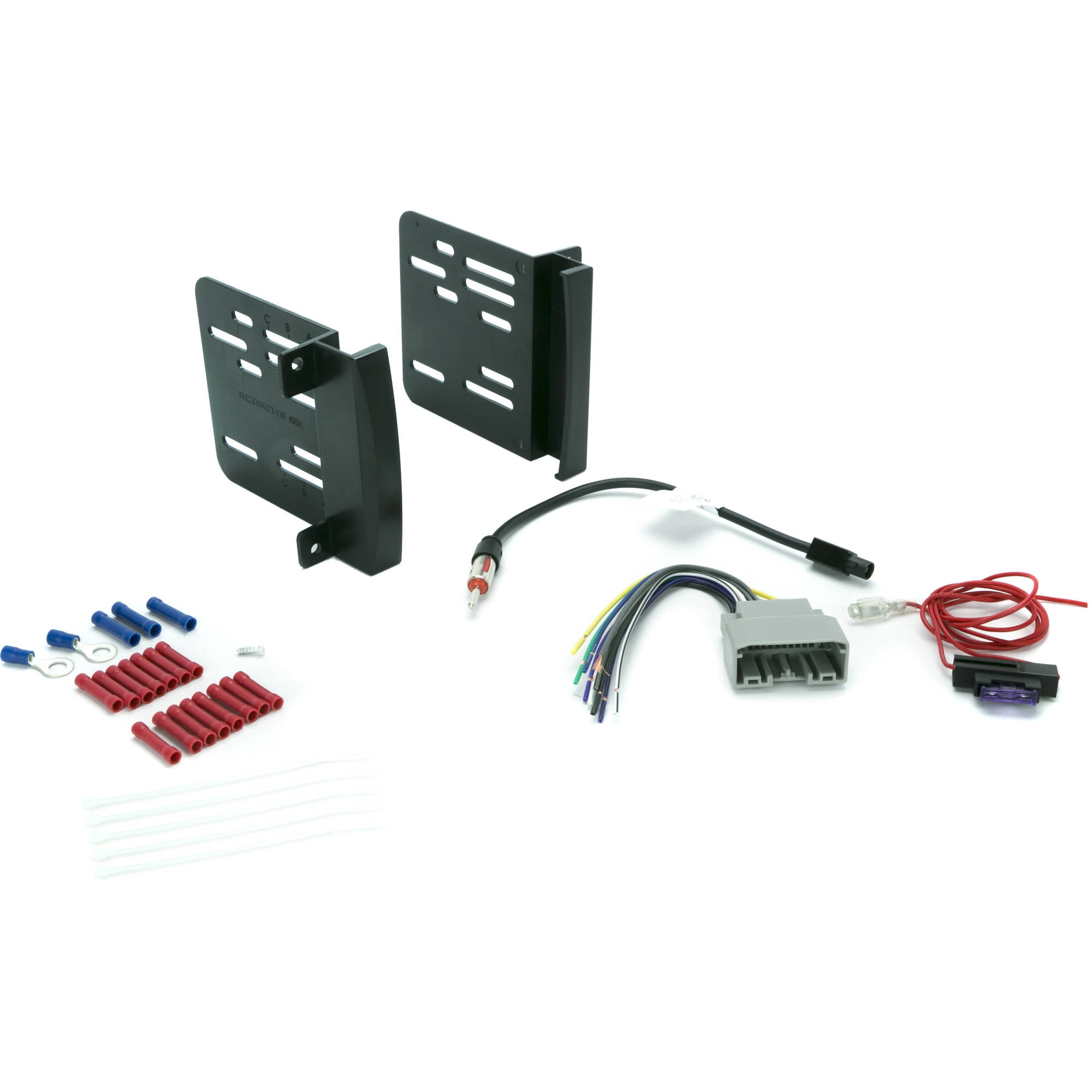 Install Centric ICHD2BN Harley Davidson Complete Din Installation Kit