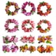thumbnail image 1 of Combinación de pulsera y diadema hawaiana para fiesta de Kaifeng, 6 colores opcionales, accesorios de guirnalda de hula para festival, 1 of 6