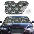 thumbnail image 2 of Daiia Cute Sloth Windshield Sun Shade for Car SUV Truck (Medium ), Car Sun Shade Windshield, Car Shades for Front Windows, Sunshade for Car Windshield, 2 of 7