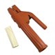 thumbnail image 3 of Soporte para electrodo de soldadura, 500 amperios, cobre de resistencia, latón , abrazadera firme para soldadura por , rojo Yotijar Portaelectrodo de soldadura revestido, 3 of 10