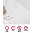 thumbnail image 6 of Easter Bunny Kitchen Dish Towels for Drying Dishes Set of 3, Cute Rabbits Eggs Spring Tulips Country Pink Waffle Weave Microfiber Hand Tea Bathroom Towels Quick Dry & Absorbent Towel 12x12, 6 of 7