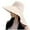 Beige, variant on Women Summer Large Bucket Hat Visor Neck Outdoor Mountaineering Fisherman Sun, Pink