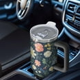 thumbnail image 6 of OBREWU Pioneer Flower Tumbler with Handle and Lid,Pioneer Flower 40oz Double Wall Vacuum Insulated Tumbler,Cups Gift for Women and Men, 6 of 7