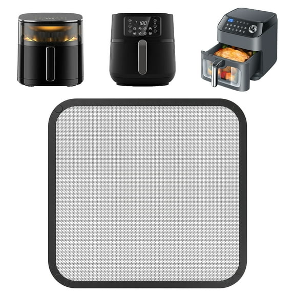 Professional Air Fryers Covers Heat Resistant Antispray Air Fryers Dish Covers Splatter Lid Kitchen Accessories